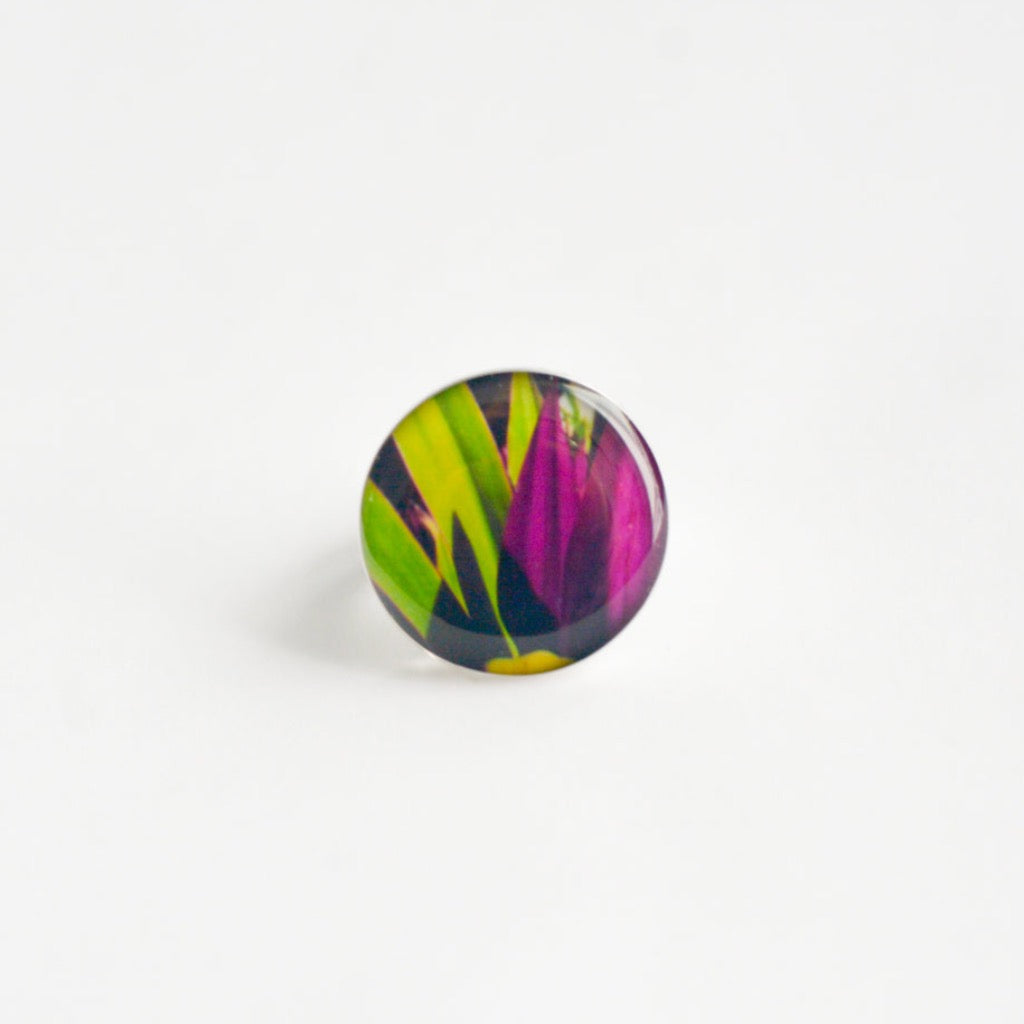 Anillo Redondo Agave Morado